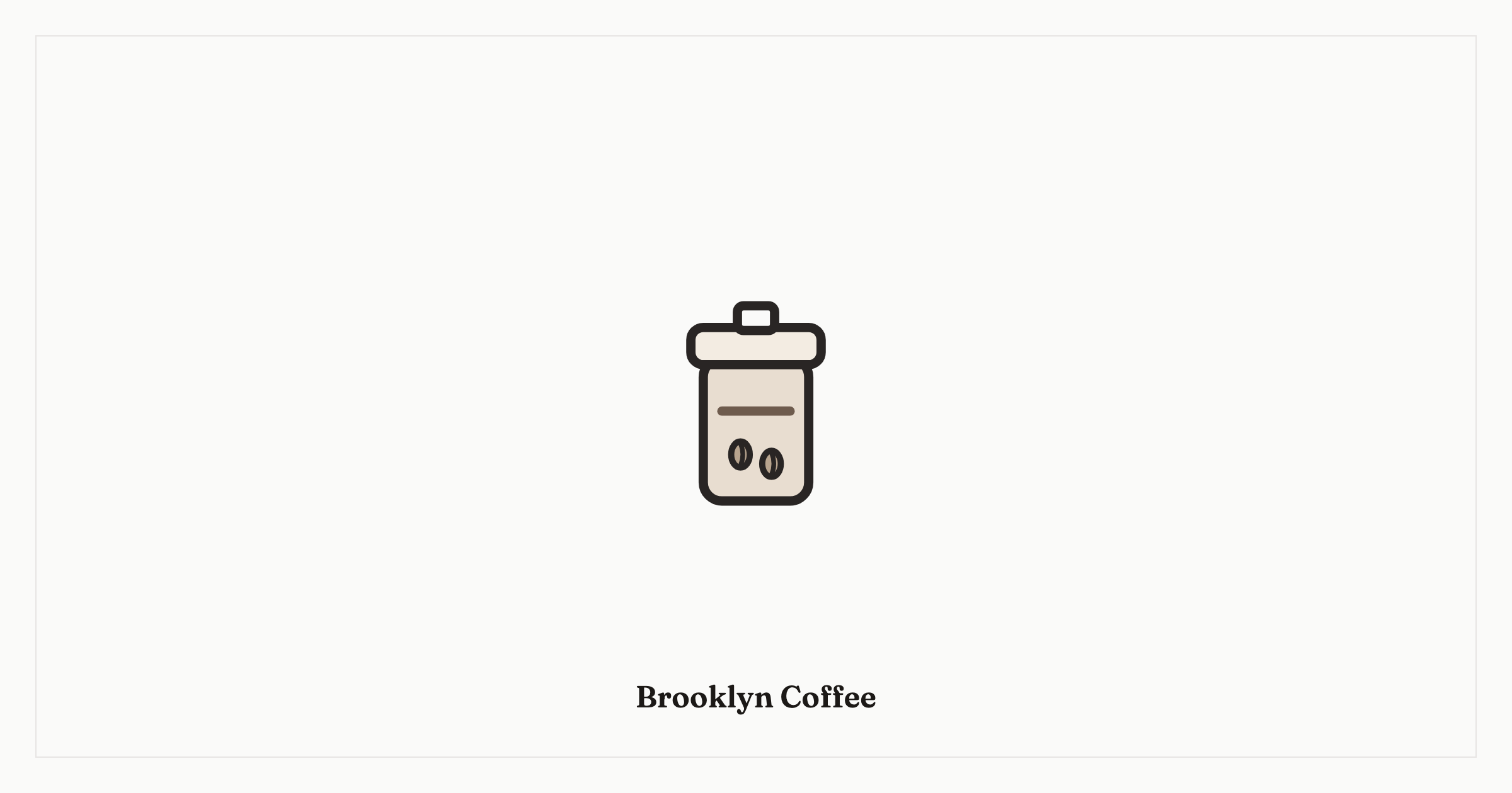 An illustration of a sealed coffee storage canister