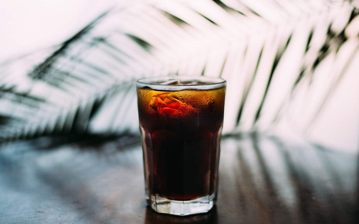 Mason jar of cold brew coffee steeping in a home kitchen