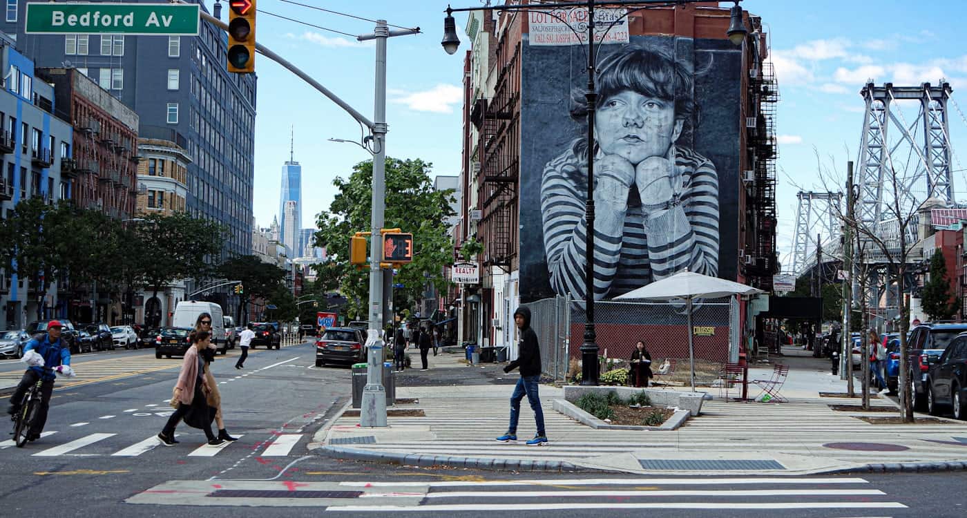 Williamsburg streets near the McCarren Park edge