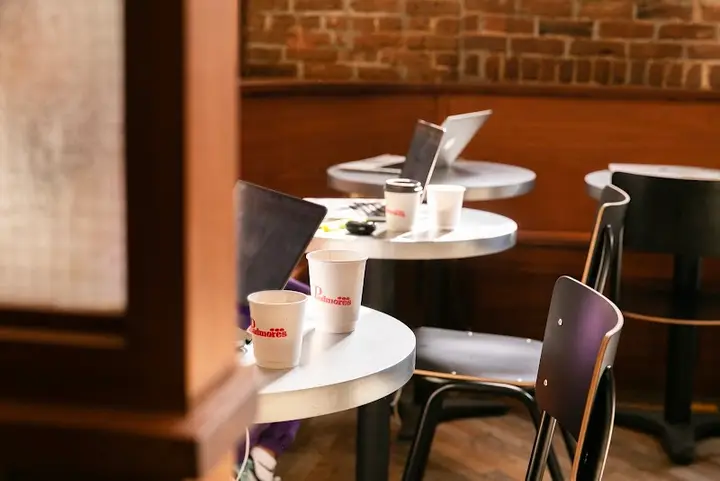 Padmore’s coffee shop in Brooklyn