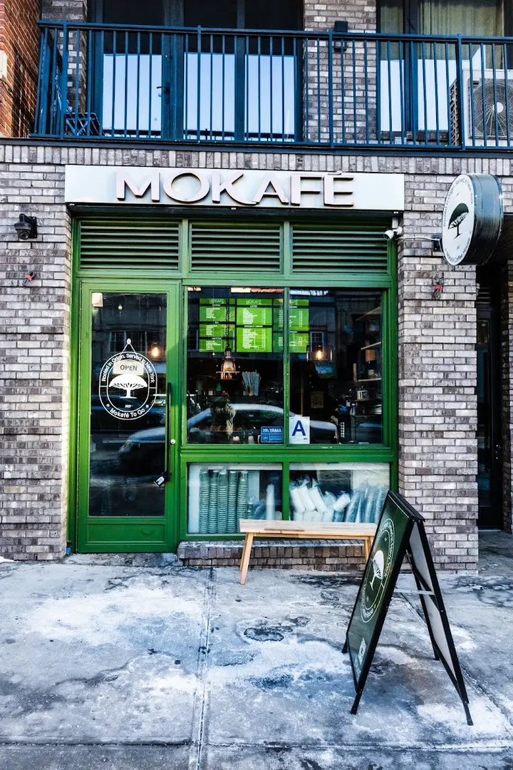 MOKAFÉ coffee shop in Brooklyn