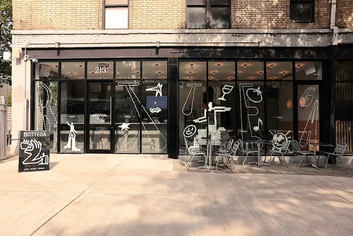 Bottega coffee shop in Brooklyn