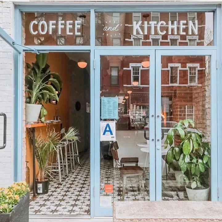 Café Alula coffee shop in Brooklyn