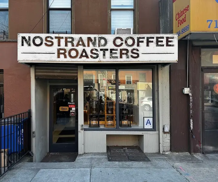 Nostrand Coffee Roasters coffee shop in Brooklyn
