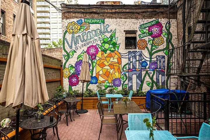 Vineapple Cafe coffee shop in Brooklyn