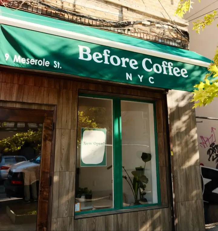 Before Coffee coffee shop in Brooklyn