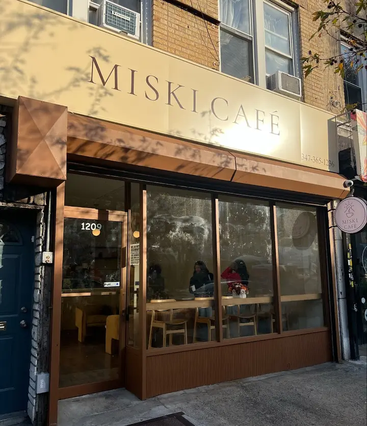 Miski Cafe coffee shop in Brooklyn