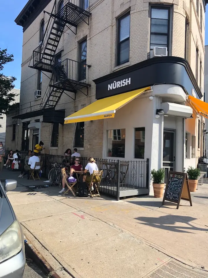 Nûrish coffee shop in Brooklyn