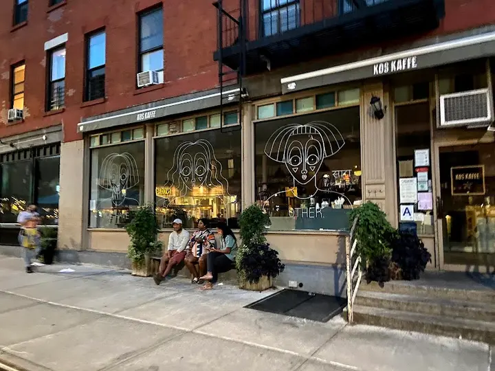 Kos Kaffe Roasting House coffee shop in Brooklyn