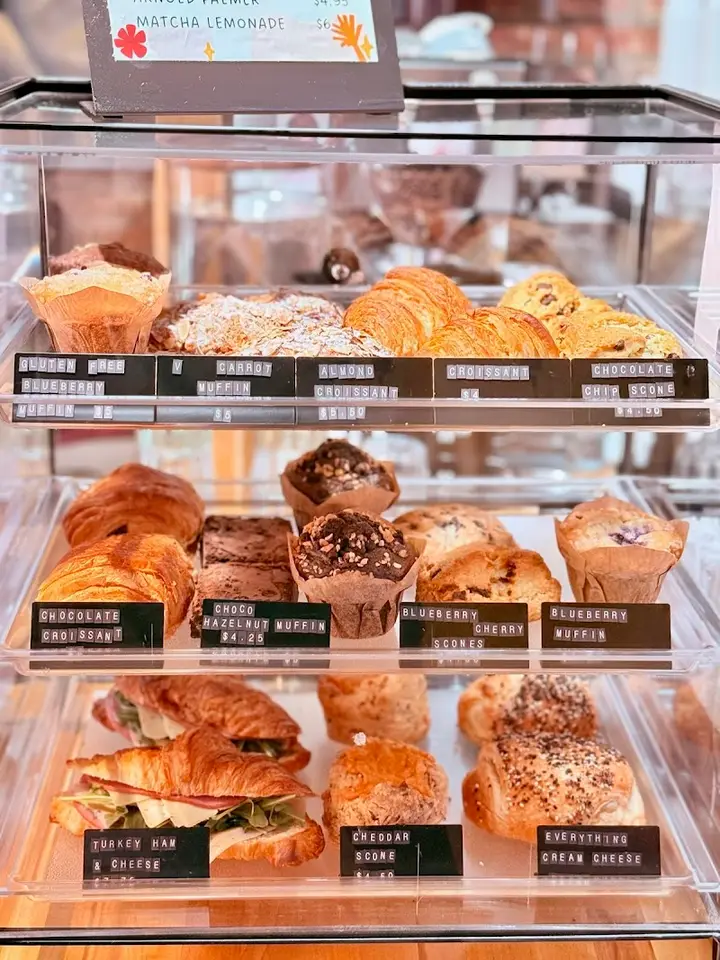 Black Milk Coffee and Crepe coffee shop in Brooklyn