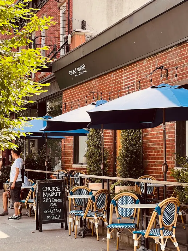Choice Market coffee shop in Brooklyn