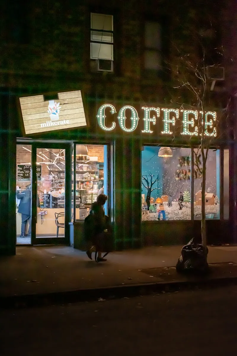Milk Crate Coffee coffee shop in Brooklyn