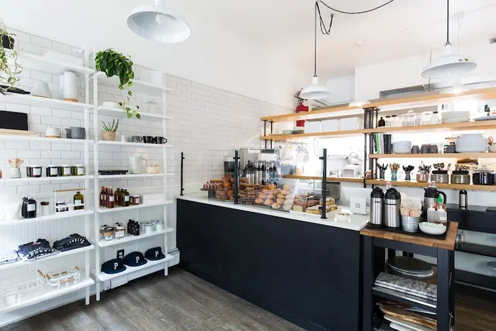 Poppy's coffee shop in Brooklyn