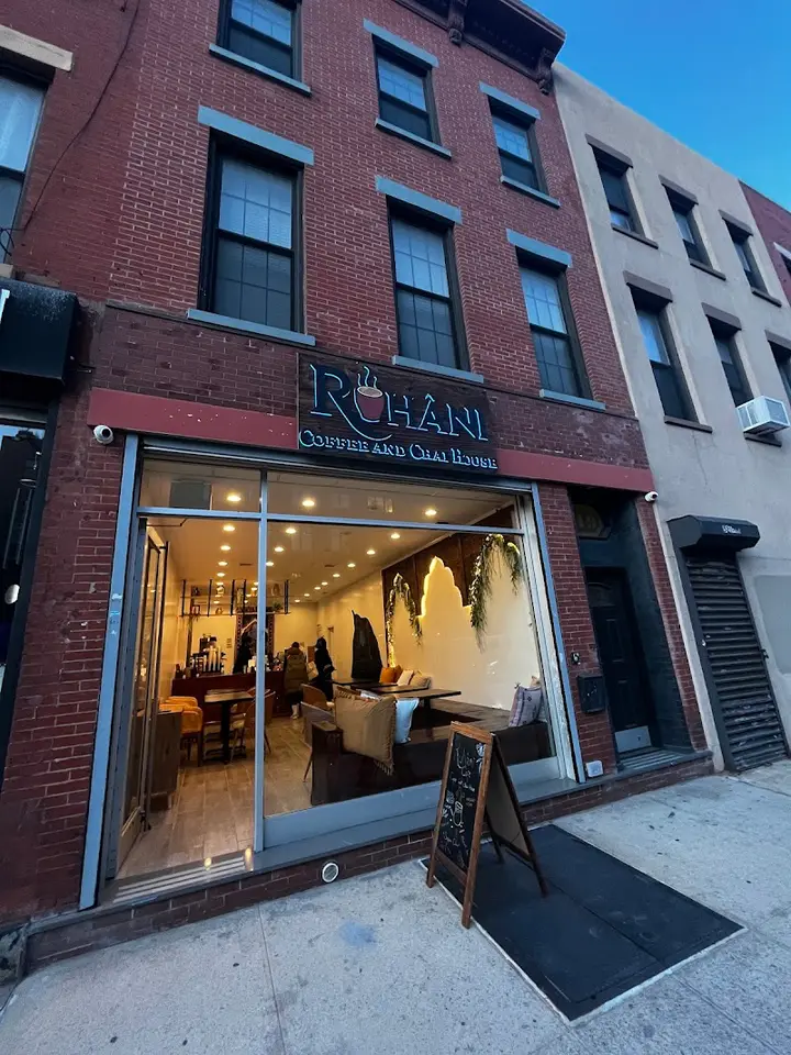 Ruhani Cafe coffee shop in Brooklyn