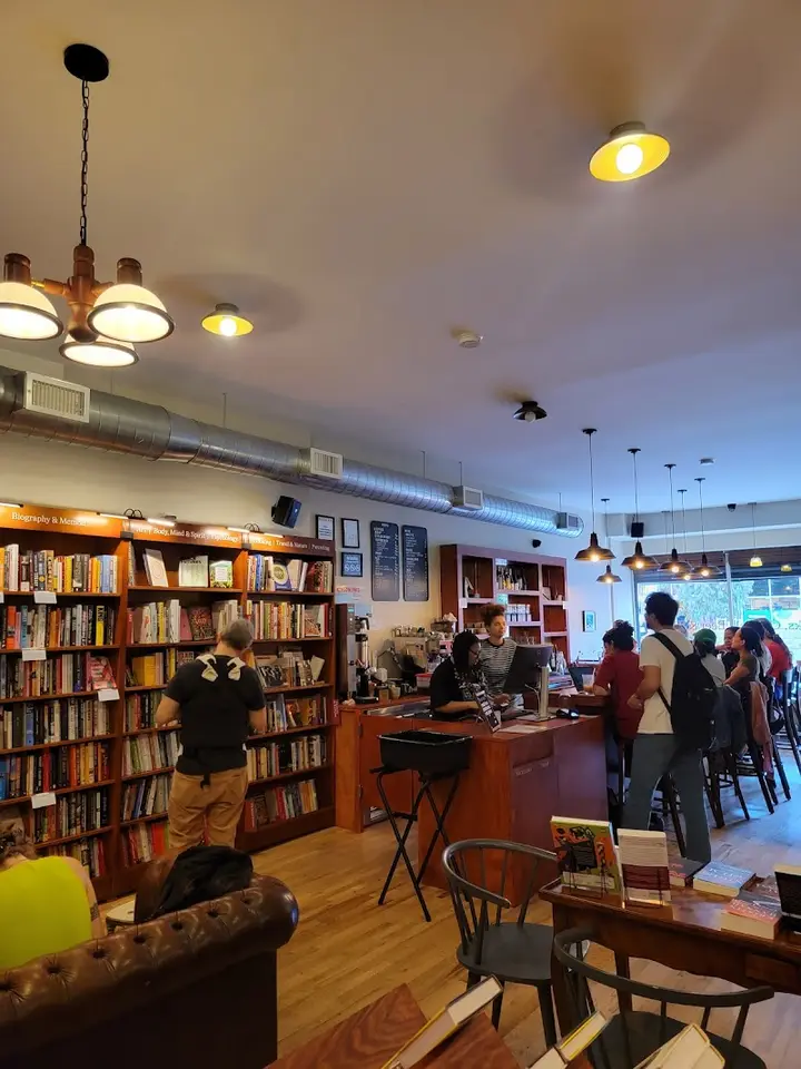 Liz's Book Bar interior