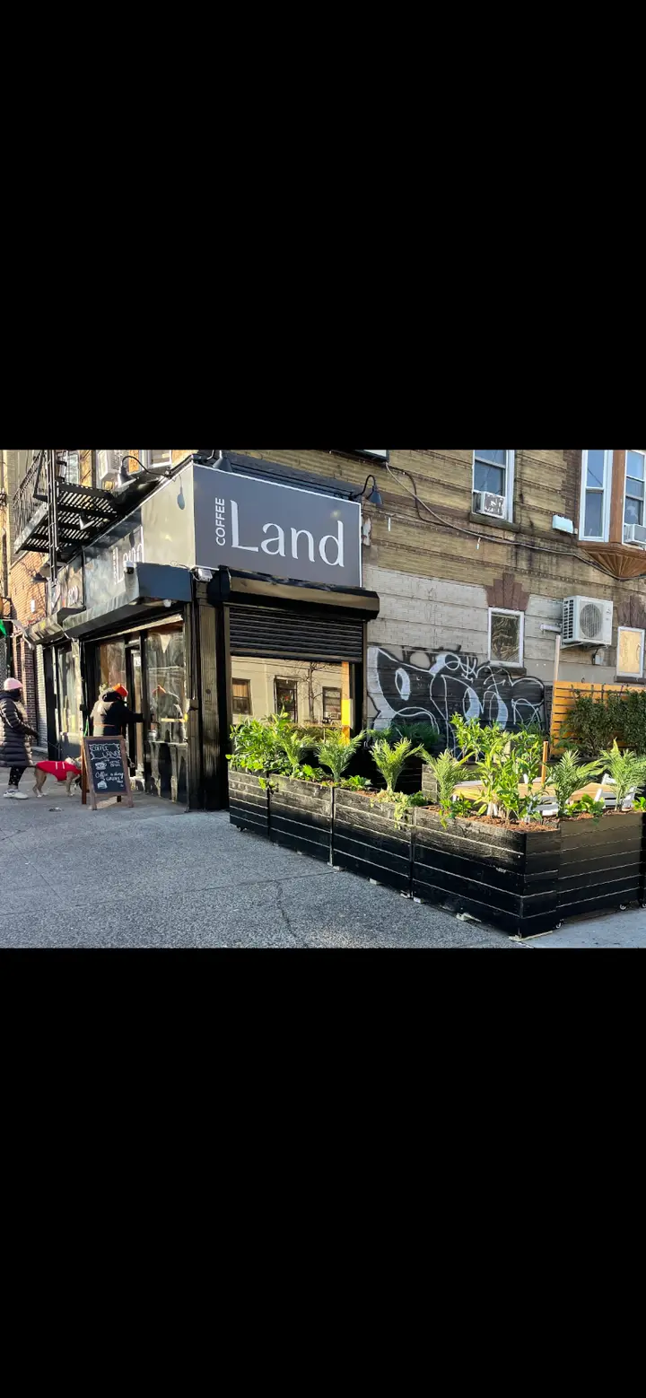 Coffee Land coffee shop in Brooklyn