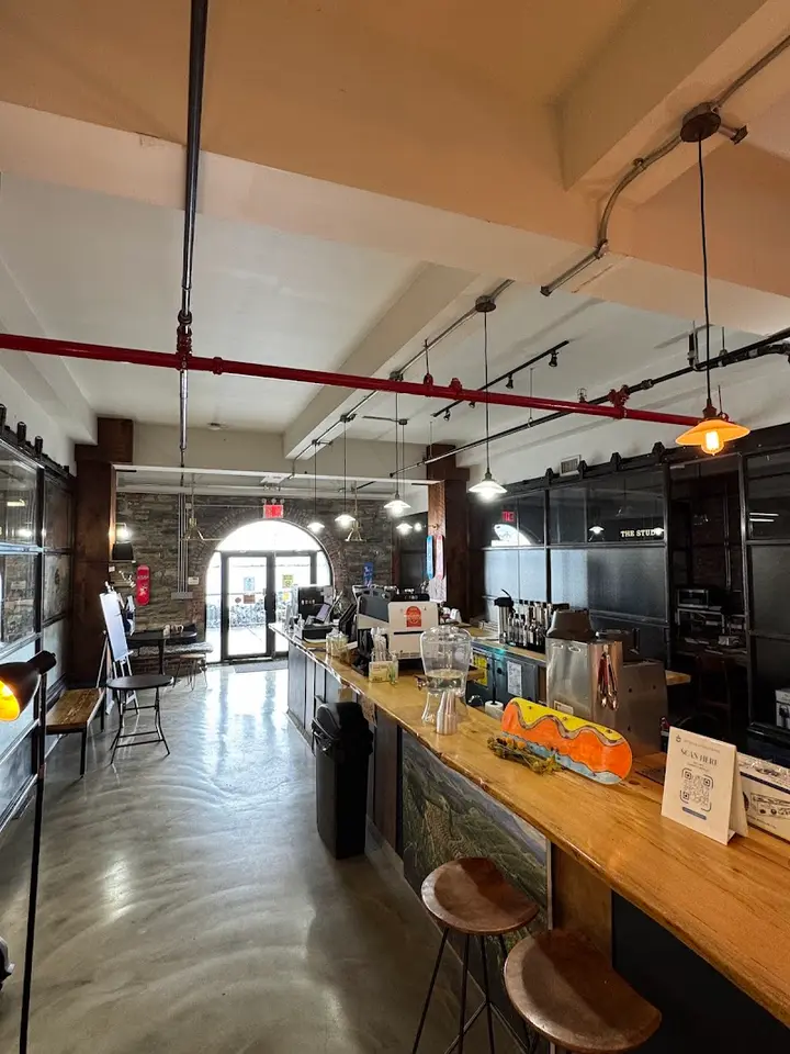 Cafe Here interior
