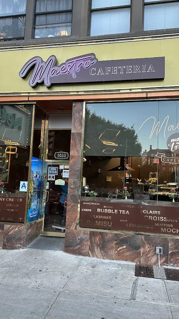 Cafeteria Maestro coffee shop in Brooklyn