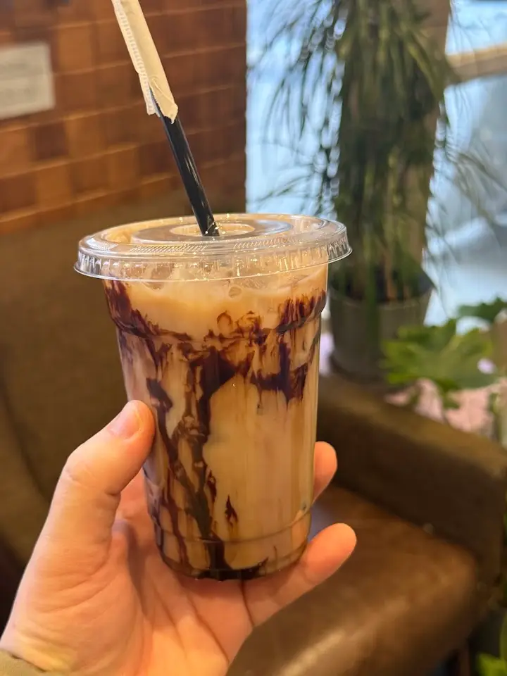 Purple Rainbow Cafe interior