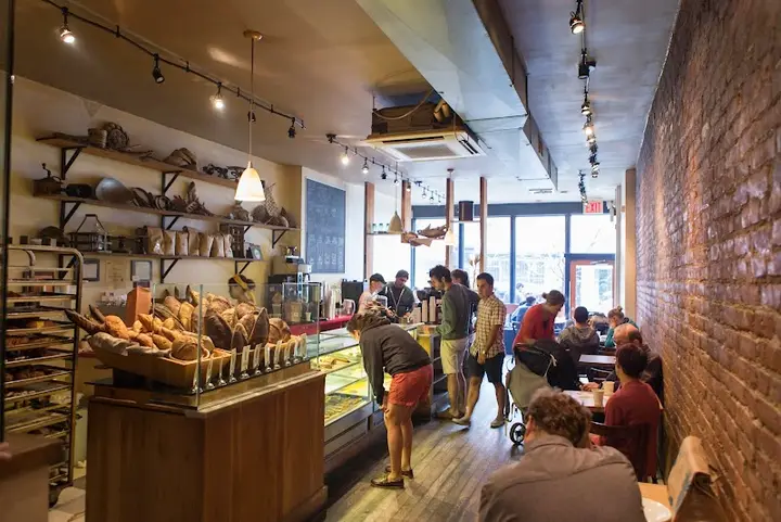 Bien Cuit coffee shop in Brooklyn