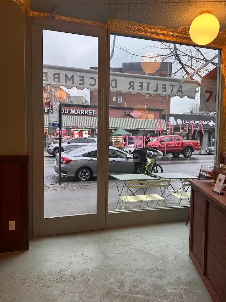 Atelier December coffee shop in Brooklyn
