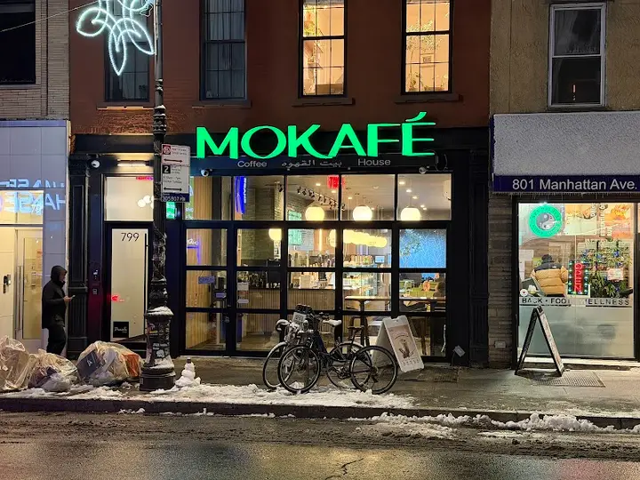 MOKAFÉ coffee shop in Brooklyn