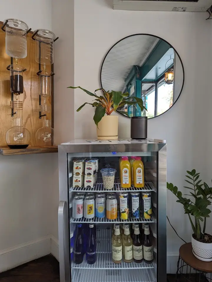 Larry's Ca Phe coffee shop in Brooklyn