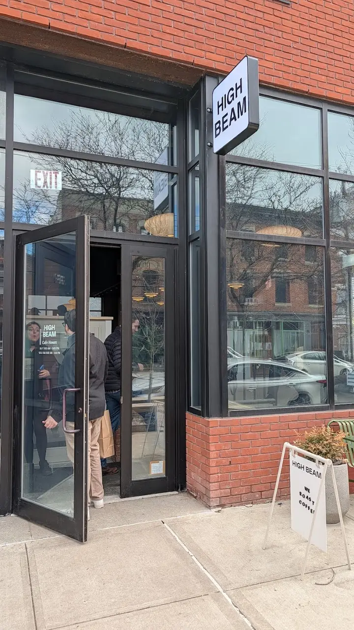High Beam Coffee Roastery interior
