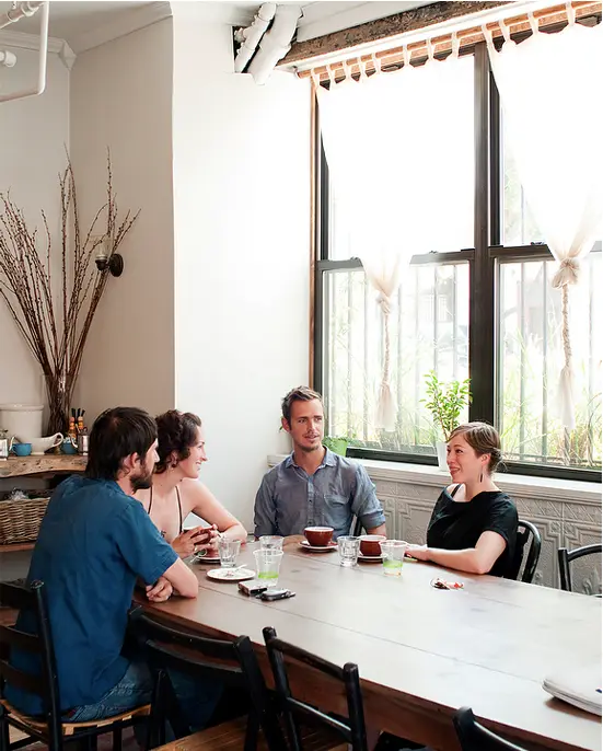 Four & Twenty Blackbirds coffee shop in Brooklyn