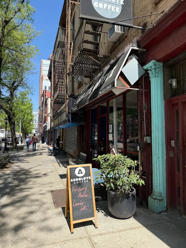 Absolute Coffee coffee shop in Brooklyn