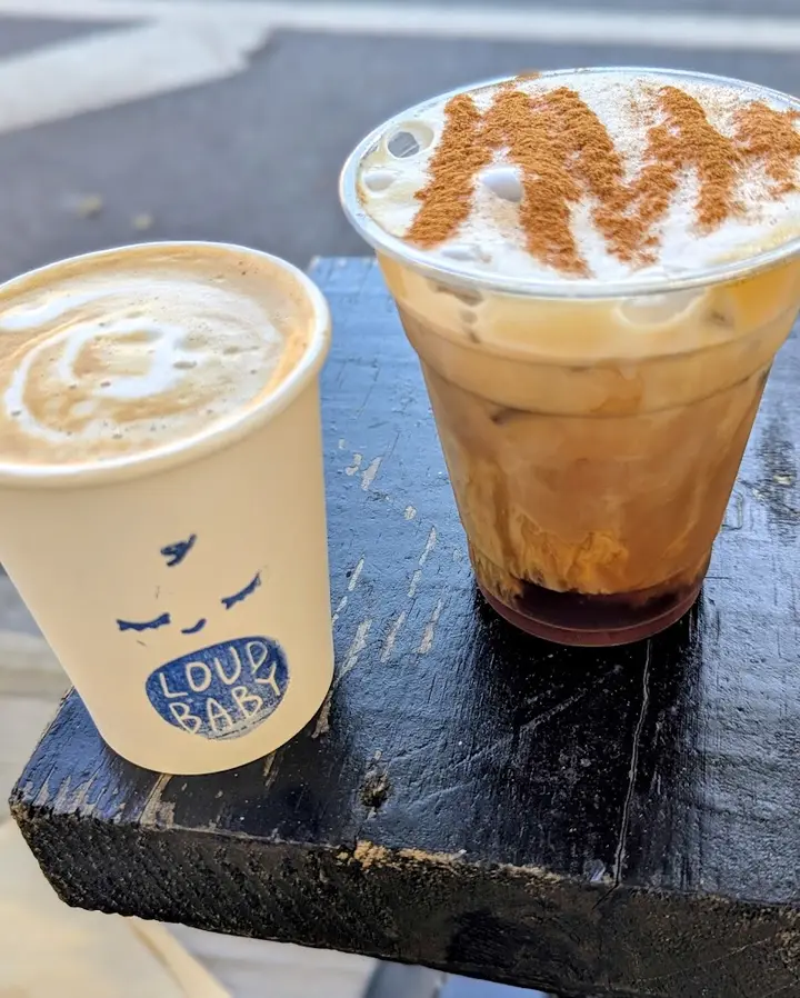 Loud Baby Coffee Shop detail