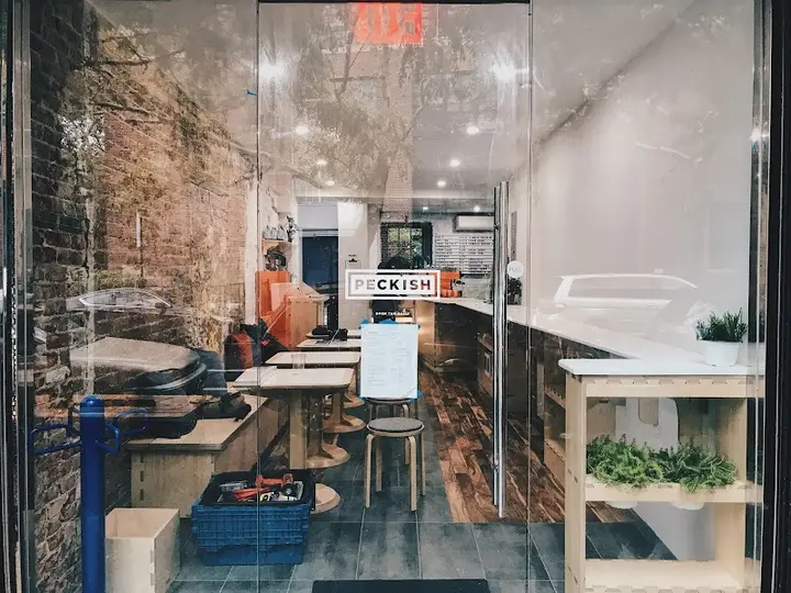 Peckish coffee shop in Brooklyn