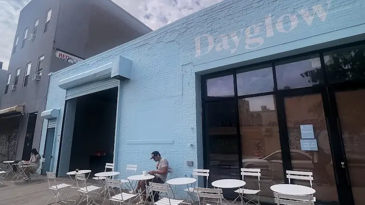 Dayglow coffee shop in Brooklyn