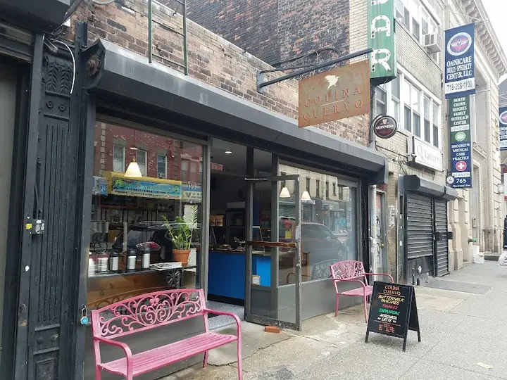 Colina Cuervo coffee shop in Brooklyn
