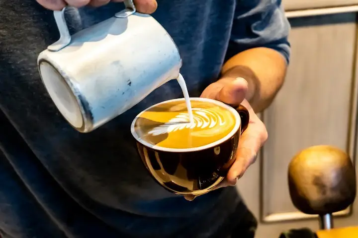 Hungry Ghost Coffee detail