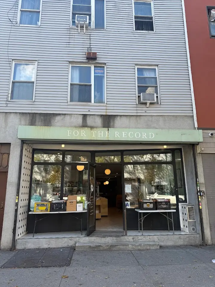 For The Record coffee shop in Brooklyn